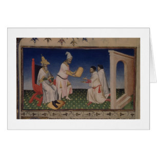 Frau Fr 2810 f.3v Kublai Khan (1214-94) seinen g