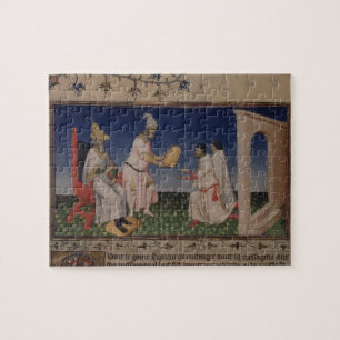Frau Fr 2810 f.3v Kublai Khan (1214-94) seinen g Puzzle