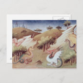 Frau Fr 2810 f.55v Drachen und andere Tiere Postkarte (Vorne/Hinten)