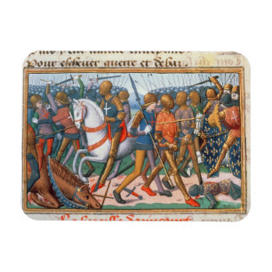 Frau Fr 5054 f.11 der Kampf von Agincourt, 1415, Magnet