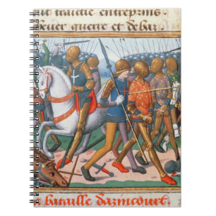 Frau Fr 5054 f.11 der Kampf von Agincourt, 1415, Notizblock