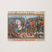 Frau Fr 5054 f.11 der Kampf von Agincourt, 1415, Puzzle (Horizontal)