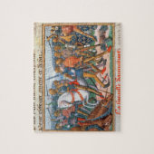 Frau Fr 5054 f.11 der Kampf von Agincourt, 1415, Puzzle (Vertikal)