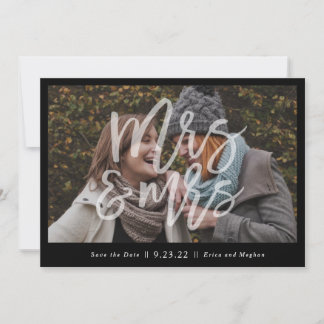 "Frau & Frau" Foto Save the Date