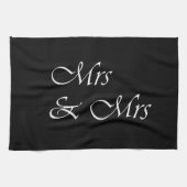 Frau & Frau Geschirrtuch (Horizontal)