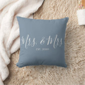 Frau & Frau Throw Pillow für das neue Jahr Kissen (Decke)