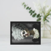 Frau Fright Postcard Postkarte (Stehend Vorderseite)