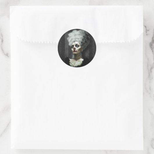 Frau Fright Sticker (Tasche)