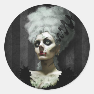 Frau Fright Sticker