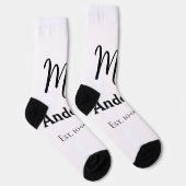 Frau frisch verheiratete Ehefrau Brauname Datum Ja Socken (Rechts)