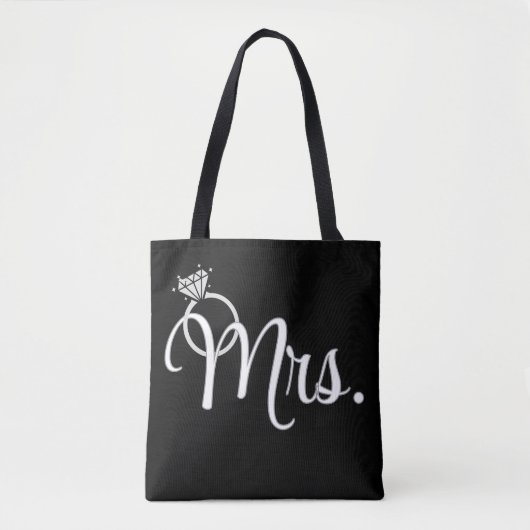 Frau Frischvermählte Tasche (Vorderseite)