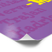 Frau Frizzle im Lateinischen Poster (Ecke)