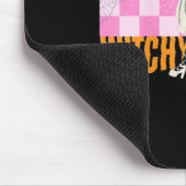 Frau Funny Halloween Costume Spooky Feminist Mousepad (Ecke)