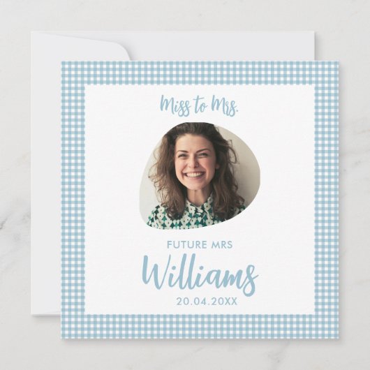 Frau Future Frau Modern Boho Flat Card (Vorderseite)