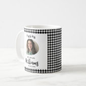 Frau Future Frau Modern Boho Kaffeetasse (Vorderseite Links)