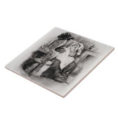 Frau Gamp, von 'Charles Dickens: Ein Klatsch über Fliese (Seite)