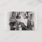 Frau Gamp, von 'Charles Dickens: Ein Klatsch über Visitenkarte (Rückseite)