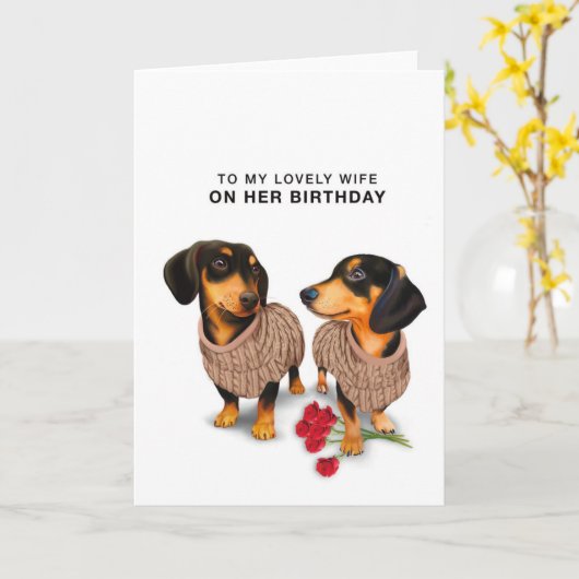 Frau Geburtstagskarte  Karte (Gelbe Blume)