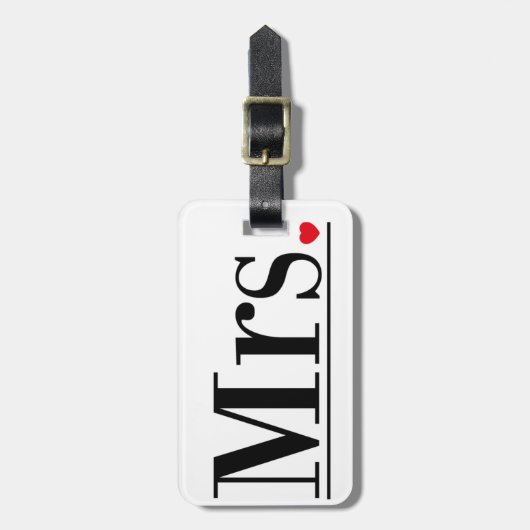 Frau Gepäckanhänger (Vorderseite vertikal)