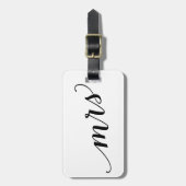 Frau Gepäckanhänger (Vorderseite vertikal)