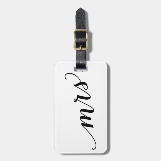 Frau Gepäckanhänger (Vorderseite vertikal)