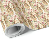 Frau Geschenkpapier (Rolleneckpunkt)