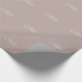 Frau Geschenkpapier (Ecke)