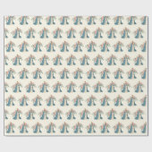 Frau gesegnet Mary Gift Wrap - Bloral Geschenkpapier (Flach)