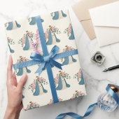 Frau gesegnet Mary Gift Wrap - Bloral Geschenkpapier