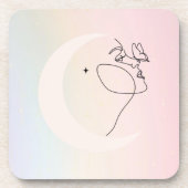 Frau Getränkeuntersetzer (Vorderseite)