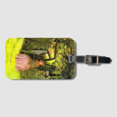 Frau Gewartet (von John Everett Millais) Gepäckanhänger (Vorderseite (Horizontal))