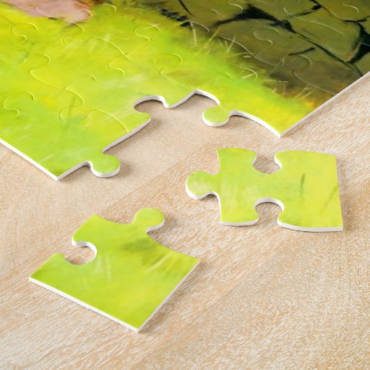 Frau Gewartet (von John Everett Millais) Puzzle (Seite)