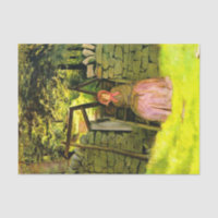 Frau Gewartet (von John Everett Millais)