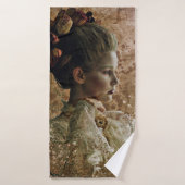 Frau Ghost halloween Badehandtuch (Badehandtuch)