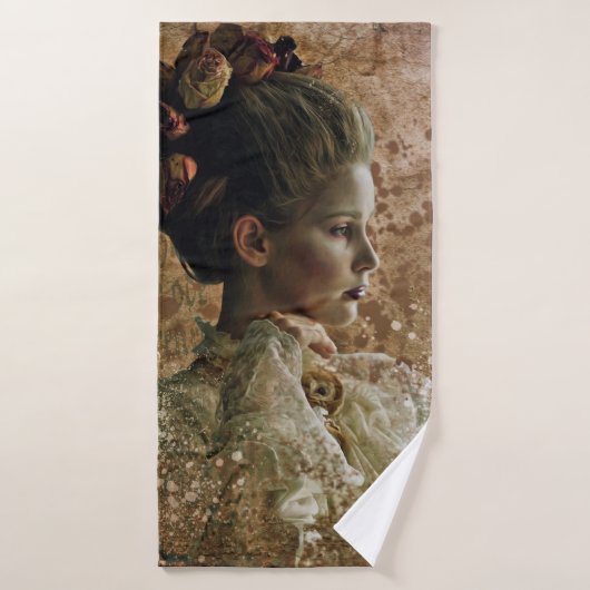 Frau Ghost halloween Badehandtuch (Badehandtuch)