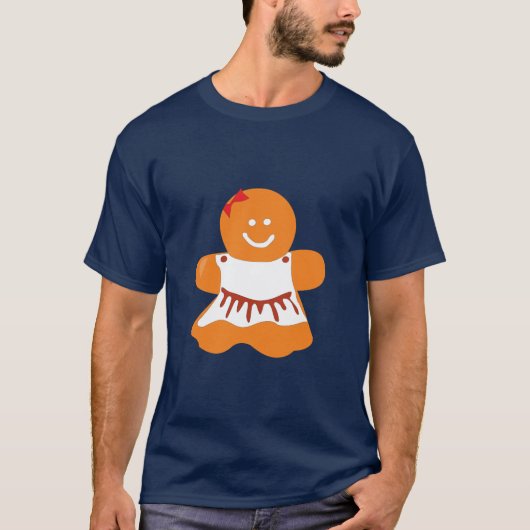 Frau Gingerbread T-Shirt (Vorderseite)