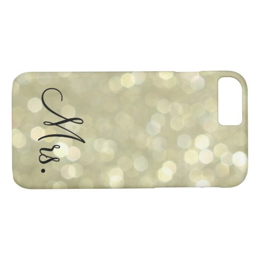 Frau Gold iPhone 7 Fall Case-Mate iPhone Hülle (Rückseite (Horizontal))