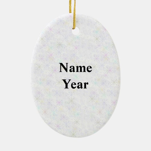 Frau Golf Diva Weihnachtsschmuck (Hinten)