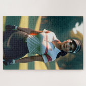 Frau Golfer 1014 Stück Jigsaw Puzzle (Horizontal)