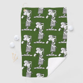 Frau Golfer - Golfhandtuch (Insitu)