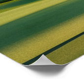 Frau Golfer - Leinwand Art Print Poster (Ecke)