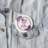 Frau Got einen Plan US-Wahlen Patriotic Button (Beispiel)