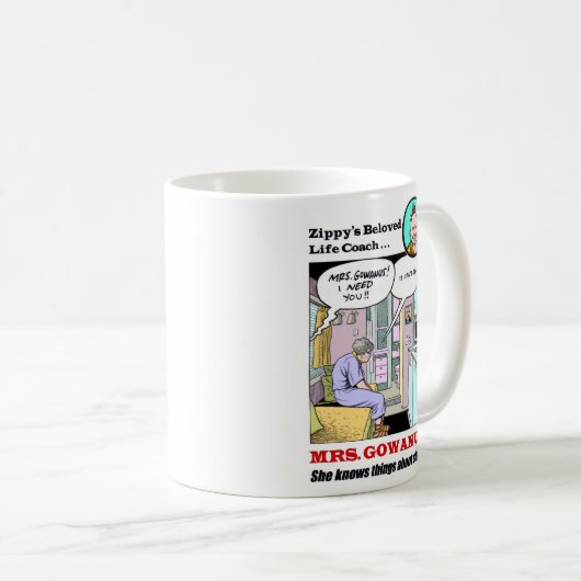 Frau Gowanus Kaffeetasse (VorderseiteRechts)