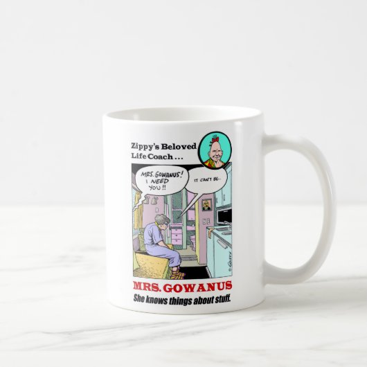 Frau Gowanus Kaffeetasse (Rechts)