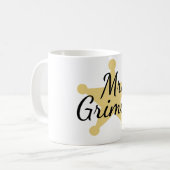 Frau Grimes Kaffeetasse (Vorderseite Links)