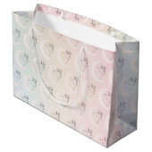 Frau Große Geschenktüte (Rückseite Schrägansicht)