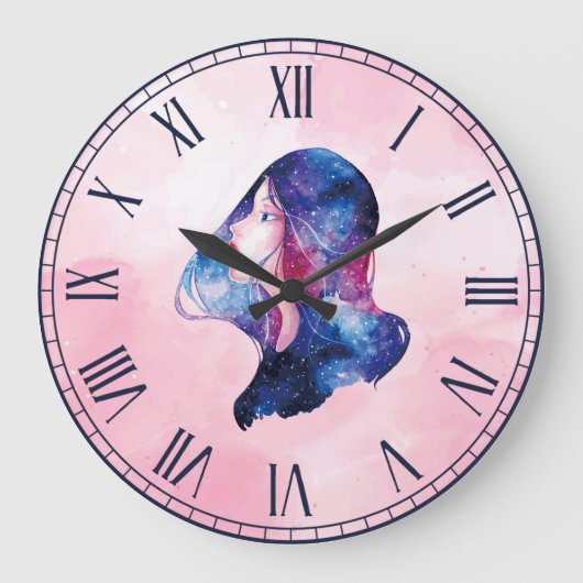 Frau Große Wanduhr (Vorderseite)
