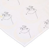 Frau Großer Tischläufer (Ecke)