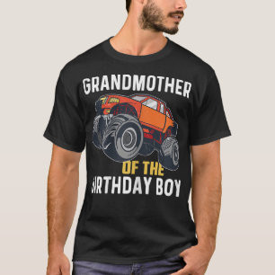 Frau Großmutter des Geburtstagsjungen Monster Tru T-Shirt
