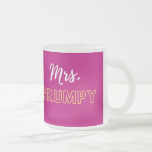 Frau Grumpy Tasse Kaffee-Tasse Paar